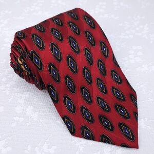 JZ Richards Silk Tie Hand Crafted Necktie